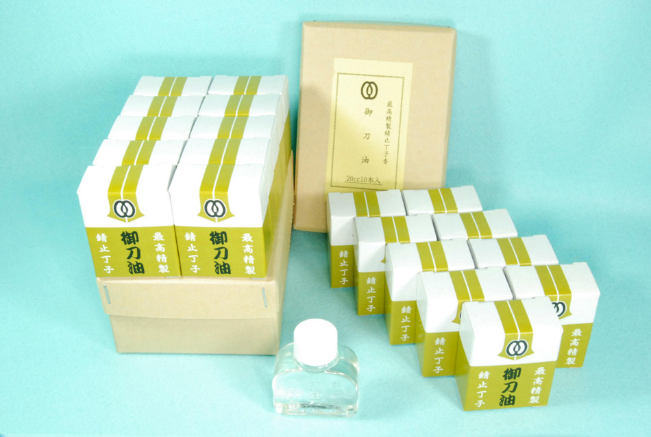 丁子油１０本 (OI-08104)｜刀・日本刀の販売なら日本刀専門店の【銀座 誠友堂】