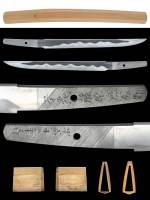 短刀　二十五代藤原兼房作 平成十八年春　(TA-050625)-4