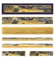 小柄　銘　紋通乗 光美 (花押)　観桜図小柄(KO-010725)-2