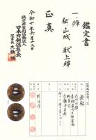 鍔　無銘 　伝 山城　野草図鍔　(TU-050725)-4