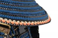 甲冑/鎧 鉄黒漆塗切付小札縹糸威二枚胴具足　甲種特別貴重資料 (BU-010126)-10