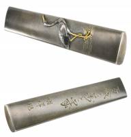 小柄　銘　明祥作　丹頂鶴図小柄(KO-010326)-3