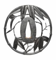 大小鍔　銘　江府住宜秀　竹透鍔 (TU-030426)-1