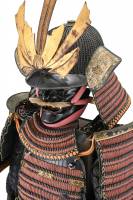 甲冑/鎧　黒漆塗本小札紫糸威丸胴具足（BU-080326）-8