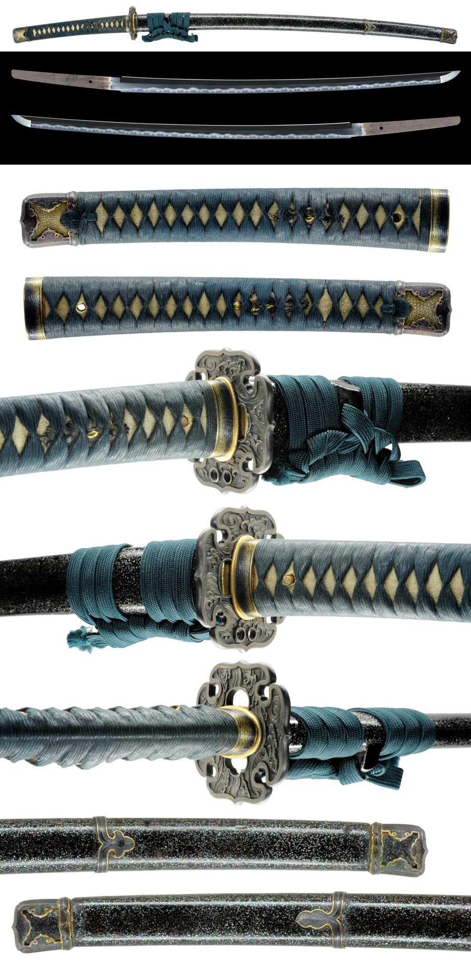 刀 兼綱 青貝塗鞘半太刀拵入(KA-040411)｜刀・日本刀の販売なら日本刀 