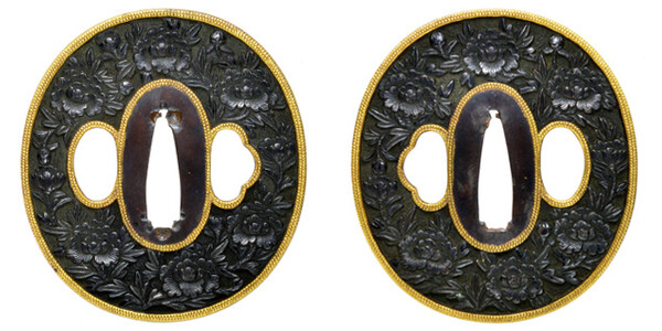 鍔　真鍮　透かし　鐔 鍔｜刀・日本刀の販売なら日本刀専門店の【銀座 誠友堂】