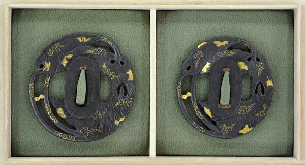 鍔 紀内 大小鍔 日本刀剣保存会