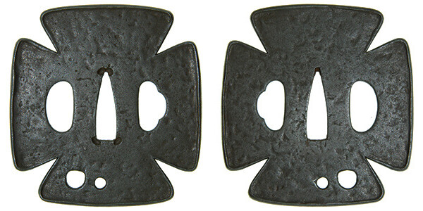 鍔　底銘　一次　庄内鍔 商品画像