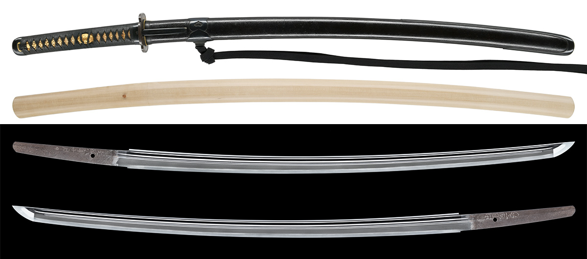 刀　出羽国一秀　文政八年十月日　附 変塗鞘突兵拵　特別保存刀剣鑑定書 商品画像