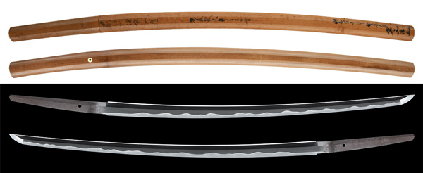 刀　前伯州信高入道　特別保存刀剣鑑定書　新刀上作　寒山鞘書 古鞘付の販売