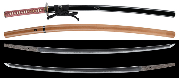 刀　陸奥白川臣固山宗俊作　慶応三年八月日　附 黒蝋色塗鞘打刀拵　特別保存刀剣鑑定書の販売