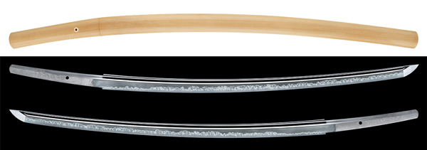 太刀 越後国義光作 昭和五十六年八月吉日 無鑑査刀匠 新作日本刀証明証の販売